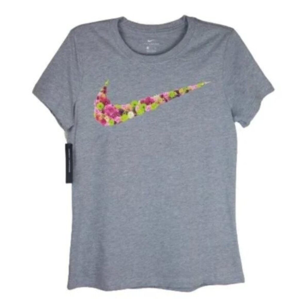 Nike Floral Short Sleeve T-Shirt